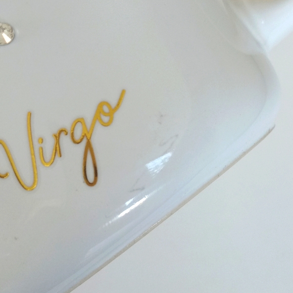Virgo Astrological Jeweled Bling Coffe Mug - Picture 6 of 7